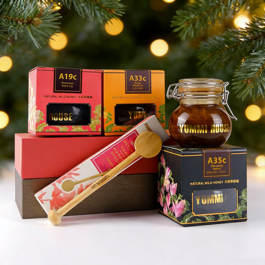 Sweet Trio Mini Honey Gift Set (100g x 3)