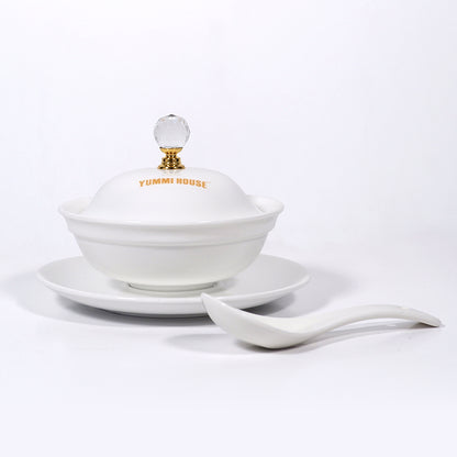 Premium Quality Diamond Bird's Nest  Bowl [2 pcs]